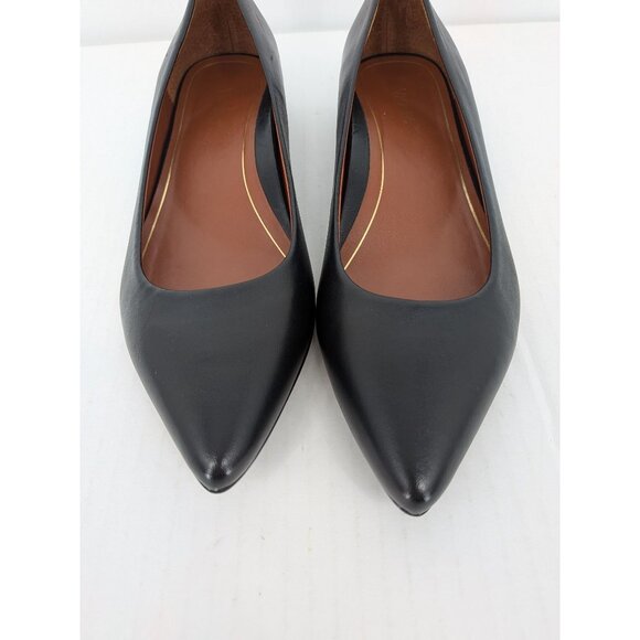 Vionic Women Leather Flats Size 8.5 Lena Pointed Toe Ballet Comfort Orthotic - Picture 12 of 12